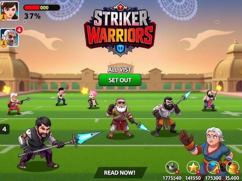 Striker Warriors Gameplay Screenshot